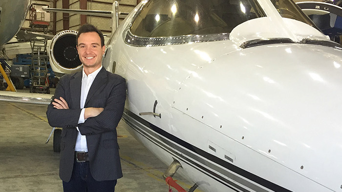 Vinci Aviation welcome a new team member.